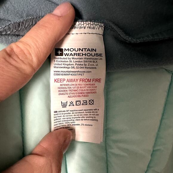 Mountain Warehouse Ravine Extreme Kids 3in1 Waterproof Jacket Size 11-12 Years - Picture 6 of 11